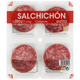Salchichón en lonchas Alipende pack 4 de 50g
