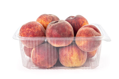 Melocot&oacute;n rojo bandeja 1Kg