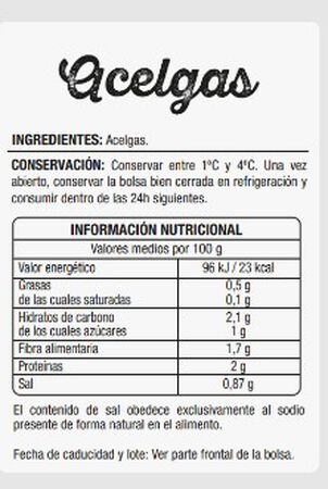 Acelga bolsa Alipende 300g