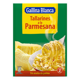 Tallarines deshidratados parmesana Gallina Blanca 143g
