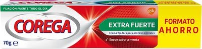 Crema fijadora dental Corega 70g extra