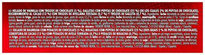 Helado Maxibon Nestlé Cookies 4 uds