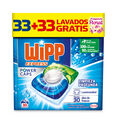 Detergente c&aacute;psulas Wipp Express 33 + 33 lavados