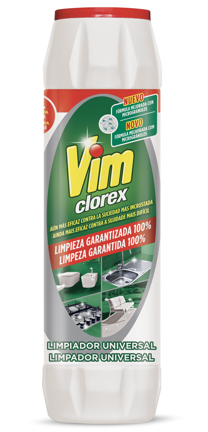 Limpiador polvo Vim 750 gr Clorex