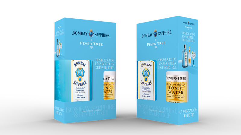 Ginebra Bombay Sapphire 70cl+lata