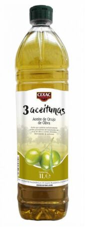 Aceite de orujo 3 aceitunas Cexac 1l