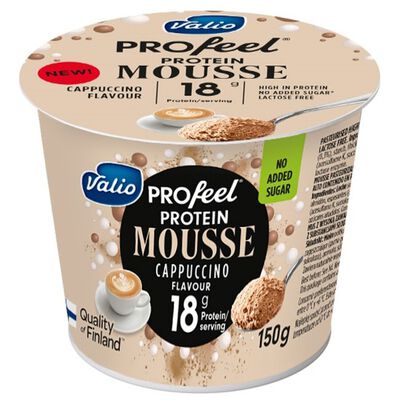 Mousse protein Valio 150g cappuccino