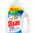 Detergente Líquido Dixan 40 Lavados Total 4+1
