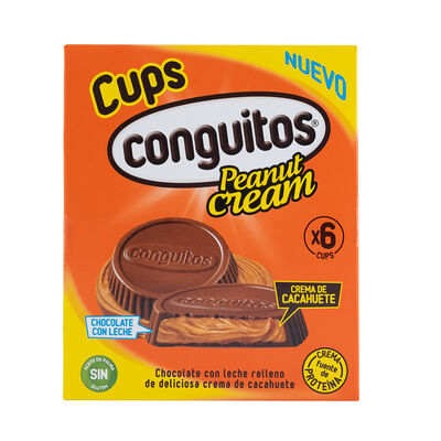 Chocolate relleno Conguitos cups 102g
