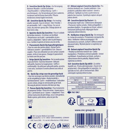 Tiras Cosmoplast sensitive