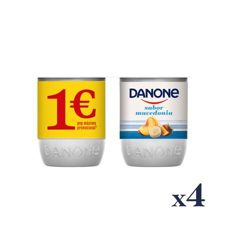 Yogur Danone pack 4 macedonia