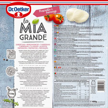 Pizza La Mia Grande Dr.Oetker 400g prosciutto