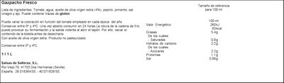 Gazpacho García Millán 1l