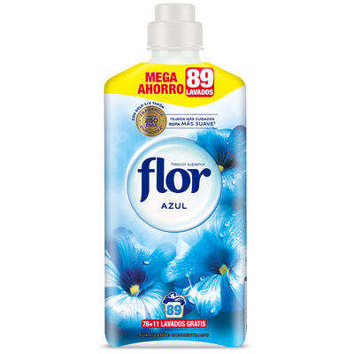 Suavizante Flor 78+11 lavados Azul