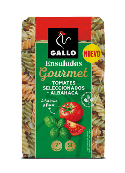 Helices vegetales con tomate y albahaca Gallo Gourmet 400g
