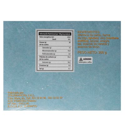 Mantecado manchego Tolemancha 300g