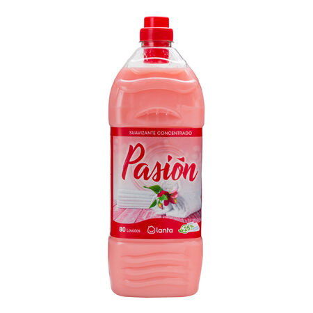 Suavizante concentrado Lanta 80 lavados pasion