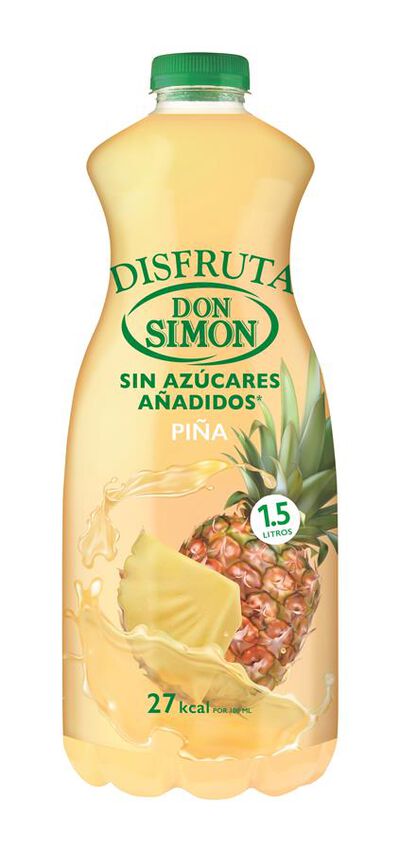 Bebida de piña Don Simón 1,5l sin azúcar