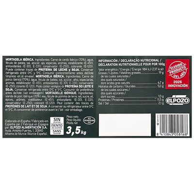 Mortadela ib&eacute;rica ElPozo