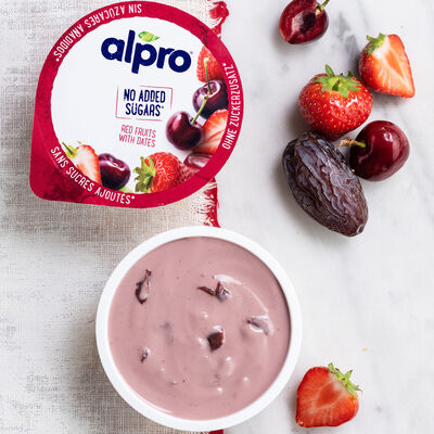 Postre Alpro 400g frutos rojos y dátiles