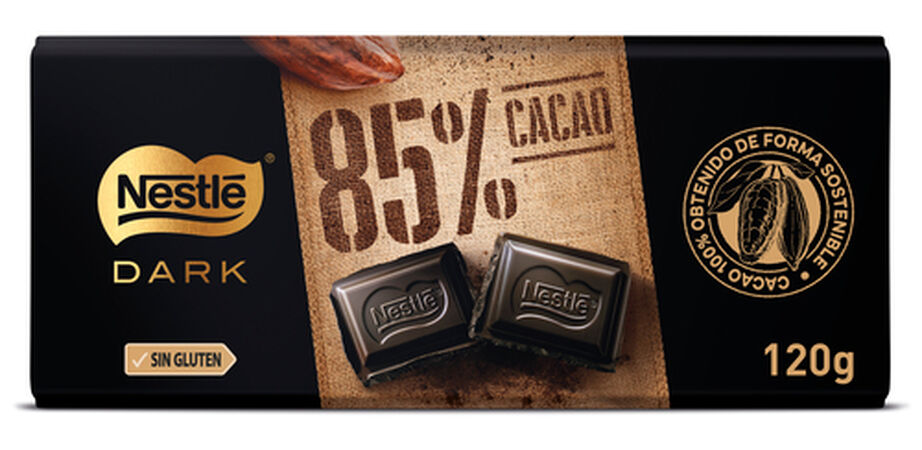Chocolate negro Nestlé 120g 85% de cacao