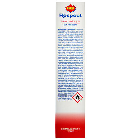 Loción antipiojos Orion 100ml sin insecticidas con dimeticona