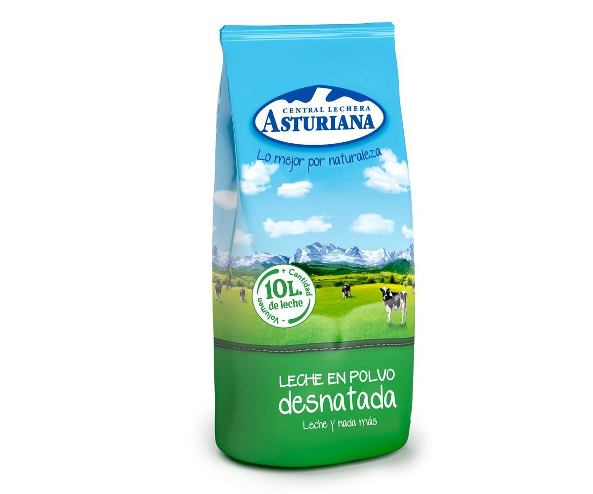 Leche en polvo Asturiana 1kg desnatada