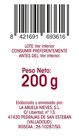 Patatas fritas Alipende 200g artesana