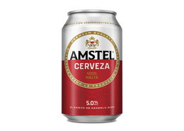 Cerveza rubia Amstel lata 33cl