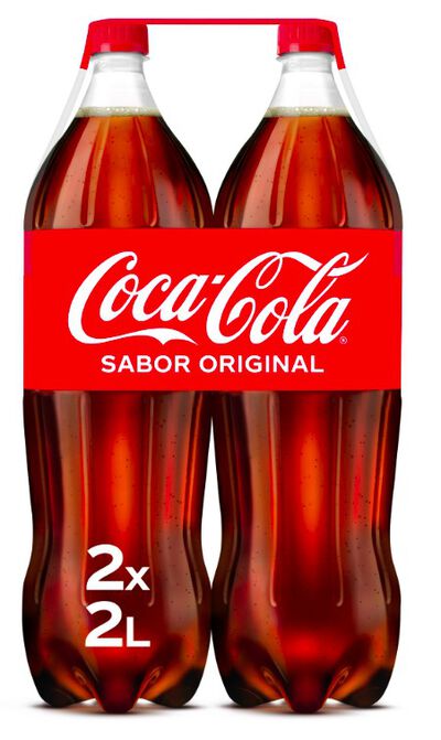 Refresco cola Coca-Cola Sabor Original 2l pack 2 botella