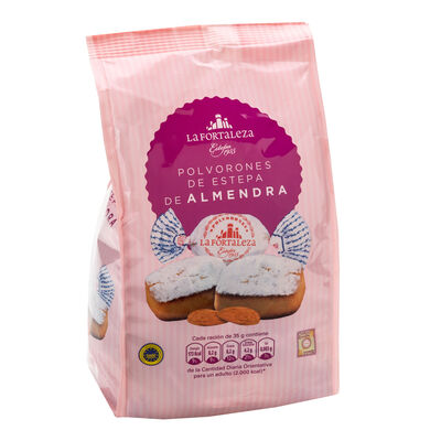 Polvorón almendra 8% La Fortaleza 500gr
