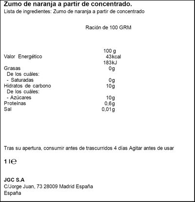 Zumo de naranja y mandarina Don Simón brik 1l