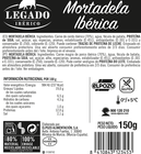 Mortadela ib&eacute;rica en lonchas finas Legado Ib&eacute;rico 150g