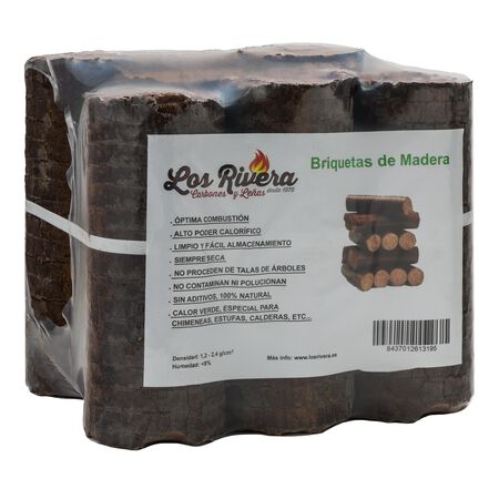 Briqueta 8 maderos