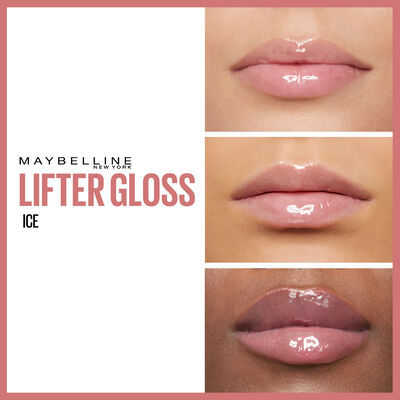 Maquillaje Brillo De Labios Maybelline Lifter Gloss Ice + Ácido Hyalurónico 002