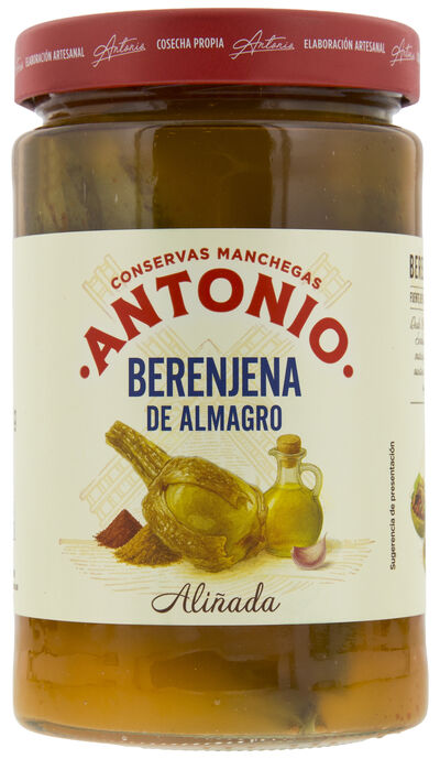 Berenjena almagro ali&ntilde;ada Antonio 350g