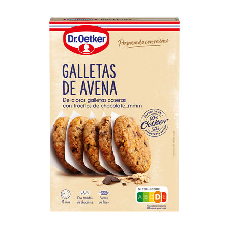 Preparado de galletas de avena Dr Oetker 300g
