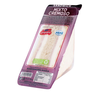 Sandwich 150g mixto cremoso