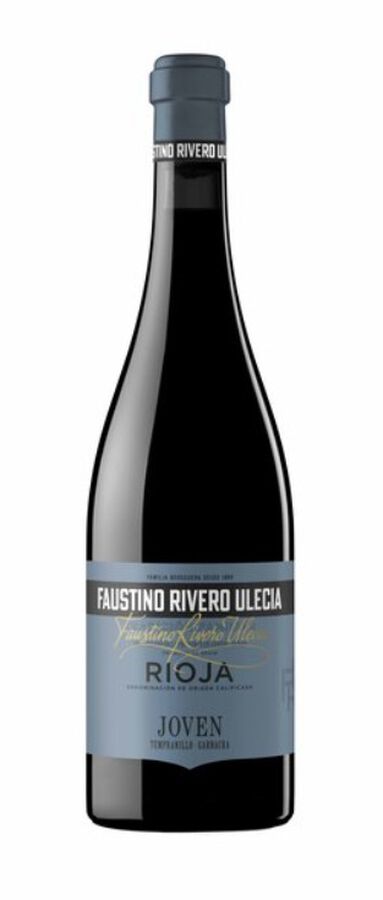 Vino tinto denominaci&oacute;n de origen rioja joven Faustino Rivero Ulecia 75cl