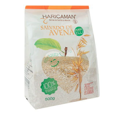 Salvado de avena ecológico Haricaman 500g