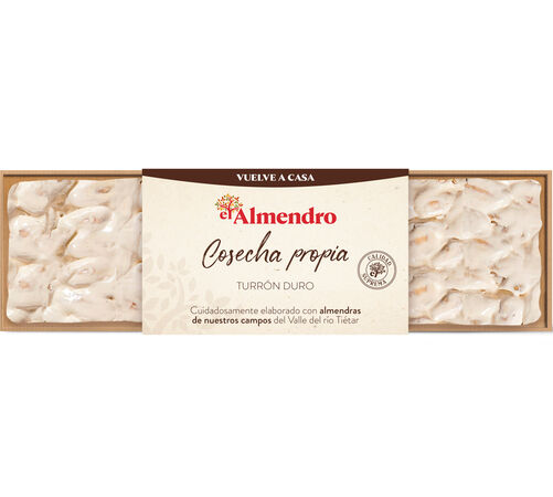 Turrón duro cosecha propia Delaviuda 300g