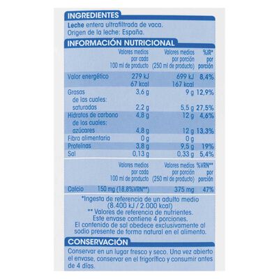 Leche Alipende calcio 1l entera