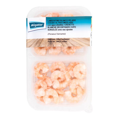 Langostino cola pelado Aligator 200g
