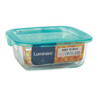 Recipiente Luminarc 76cl cuadrado con tapa