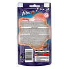 Snacks de salmón y trucha para gatos Felix 45g