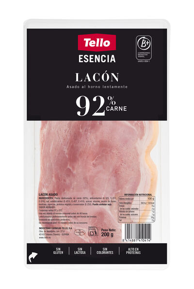 Lacón asado en lonchas Tello 200g