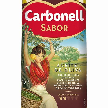 Aceite de oliva Carbonell botella 1l sabor