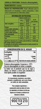 Cebolla Alipende 450g troceada