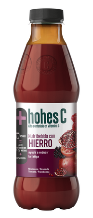 Zumo Nutribebida Hohes C Zumo Plus Hierro Pet 1L