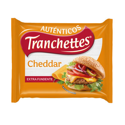 Queso cheddar Tranchettes extra fundente 8 unidades